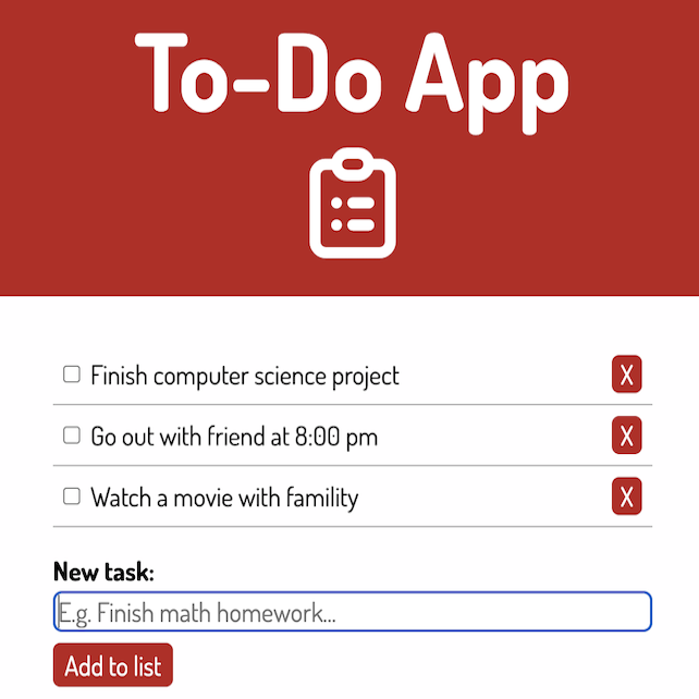 Image of to-do website